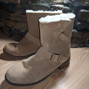 Björndal Brown Fuzzy Boots